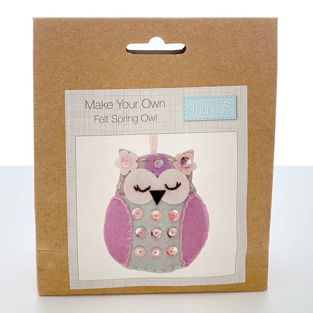 Felt Spring Owl Kit