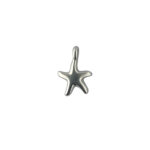 Small Starfish charm Antique Silver