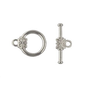 Flower Toggle Clasp