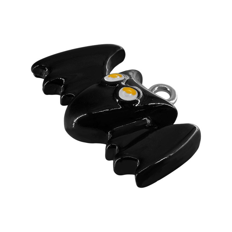 Acrylic Bat Pendant side view