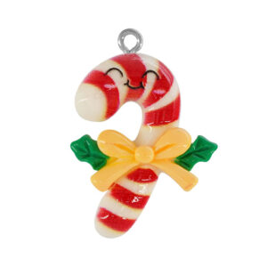 Acrylic Candy Cane Christmas Pendant
