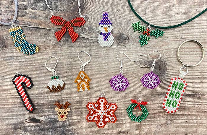 Christmas Brick Stitch Kit - testing blog post