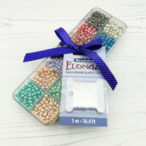 czech glass seed bead jewellery making kit