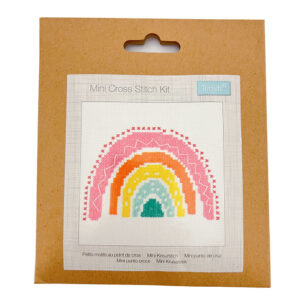 Rainbow Mini Cross Stitch Kit