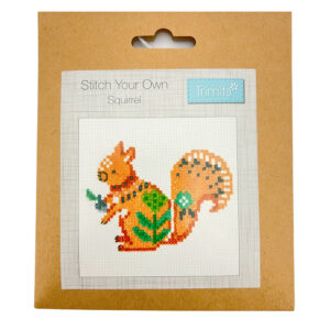 Squirrel Mini Cross Stitch Kit