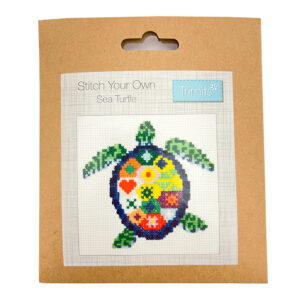 Sea Turtle Mini Cross Stitch Kit