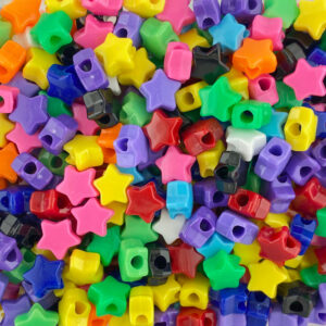 Opaque Star Bead Mix