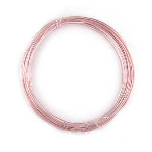 0.4mm diameter rose gold craft wire