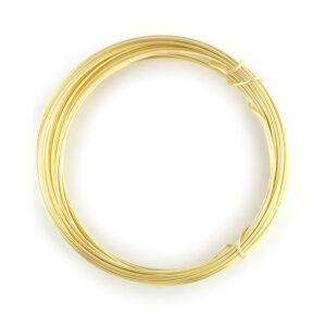 0.8mm diameter gold coloured craft wire