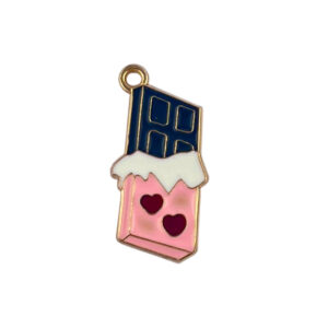 Enamel Chocolate Bar Charm