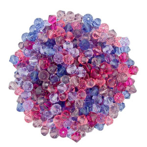 5mm bicone crystal berry mix