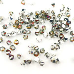 4mm crystal volcano preciosa bicone crystals
